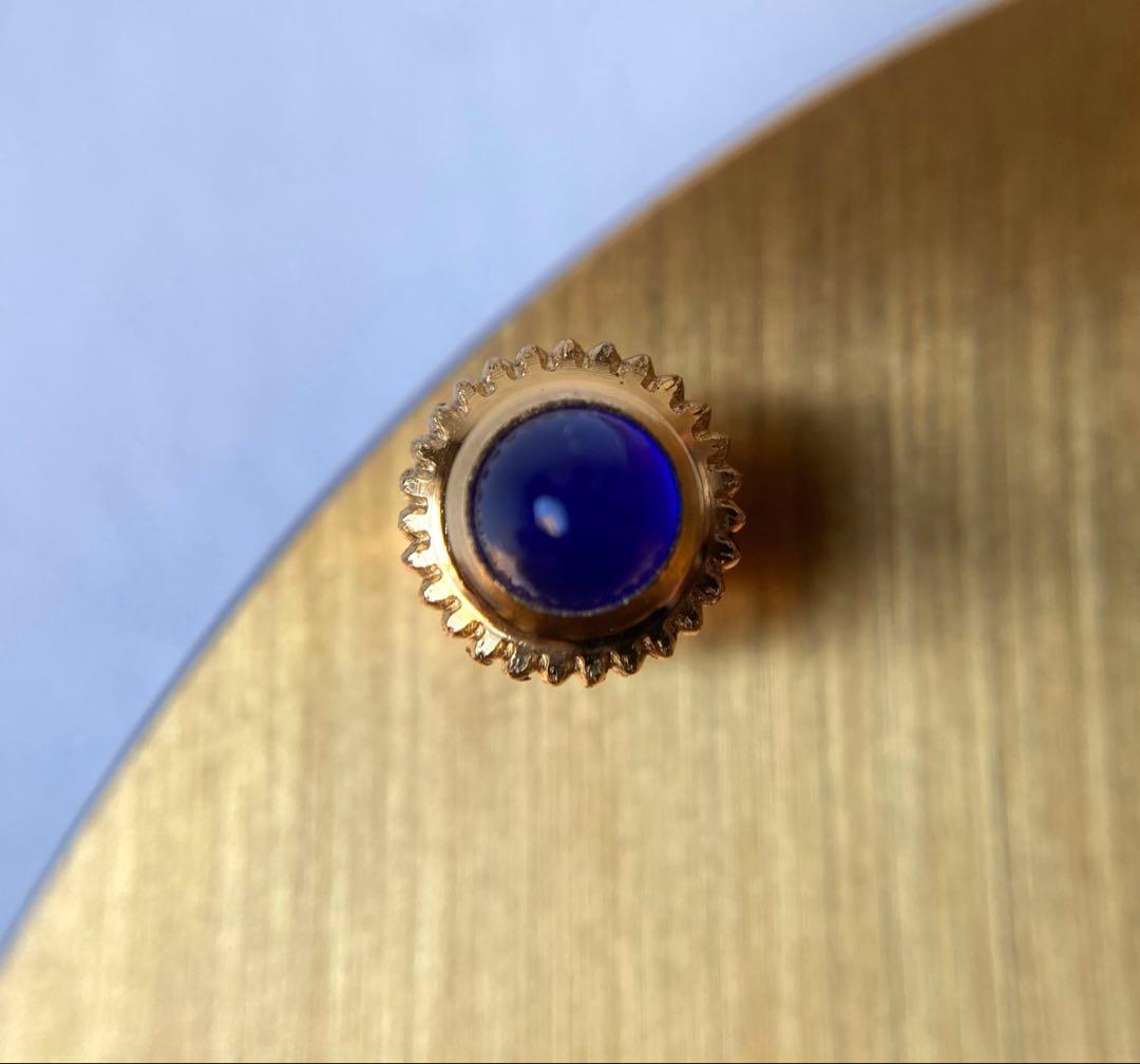 カルティエ　希少　トリニティ スリーカラー　ブルーカボション　フォトフレーム