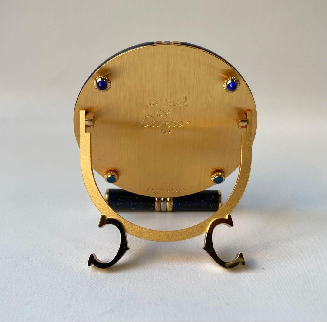 カルティエ　希少　トリニティ スリーカラー　ブルーカボション　フォトフレーム