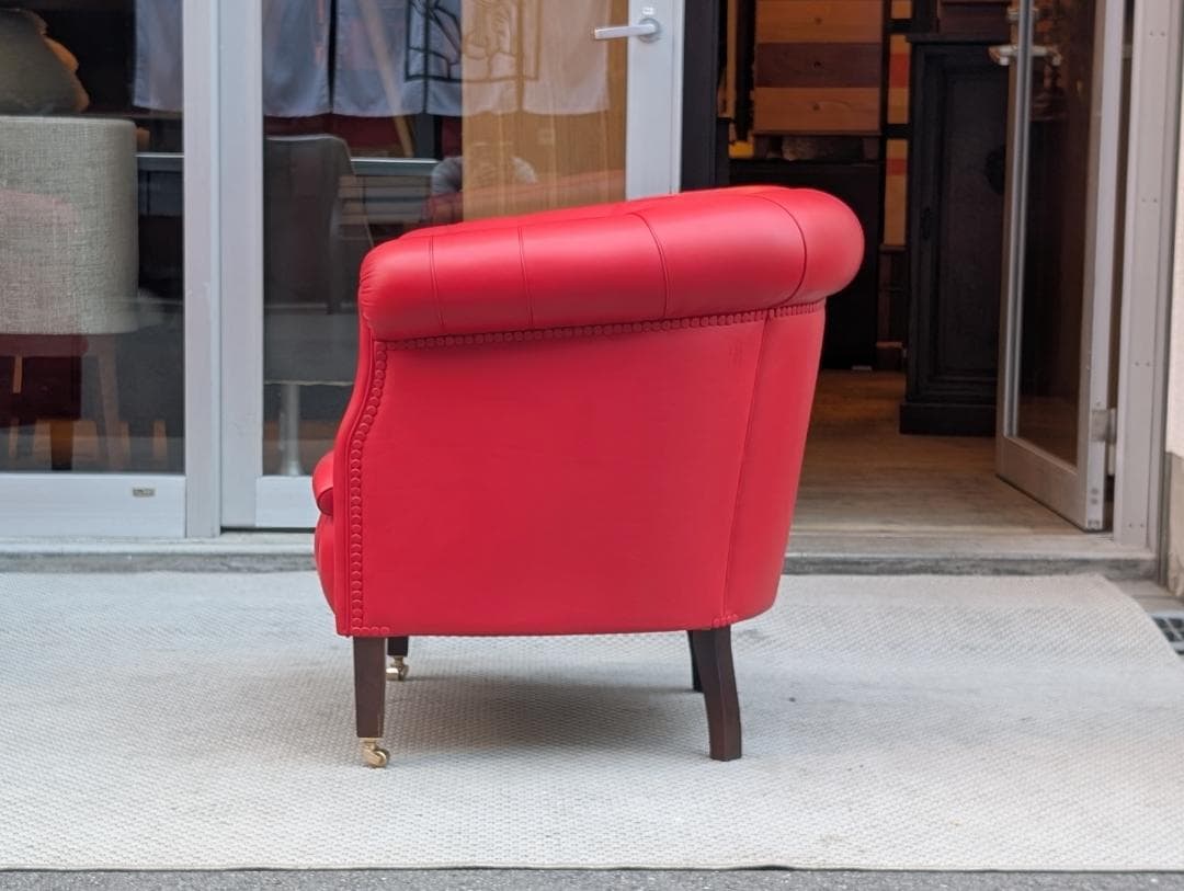 現行モデル☆ポルトローナフラウ／Fumoir／フーモア／1Pソファ／本革