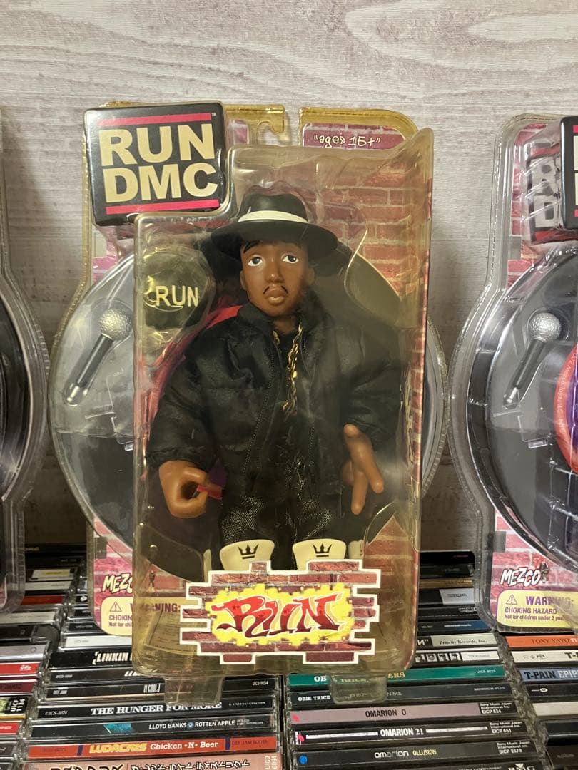 RUN DMC フィギュアセット JAY RUN DMC