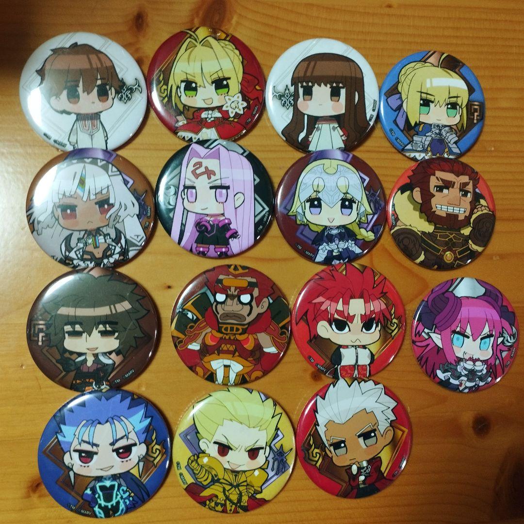 ワダアルコ Fate EXTELLA SD缶バッジ 15個セット - メルカリ