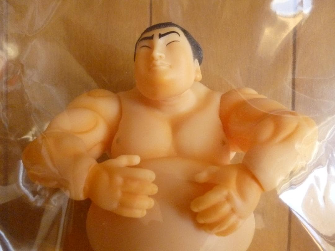 希少・新品・未開封／ソフビトイボックス　力士　1個／海洋堂　ソフビ