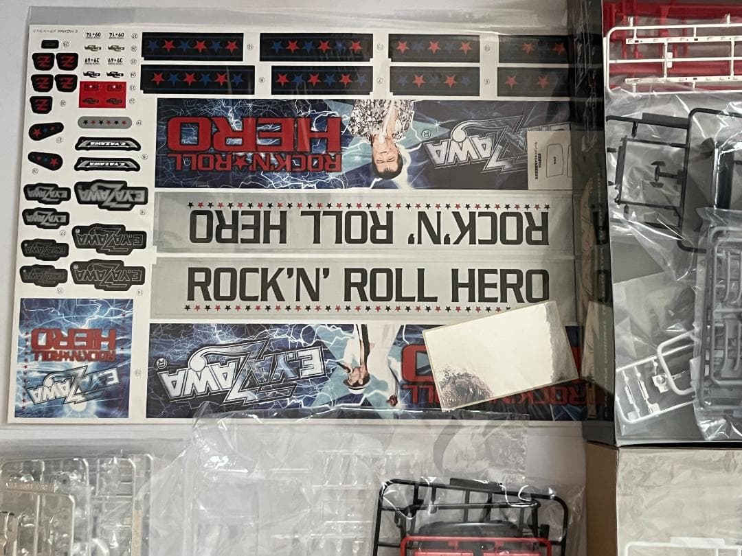 アオシマ 1/32 矢沢永吉 オリジナルトランスポーターツアートラック 未