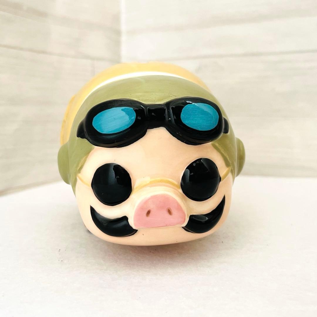 【完売品】スタジオジブリ 紅の豚 ポルコ・ロッソ 貯金箱（箱なし）