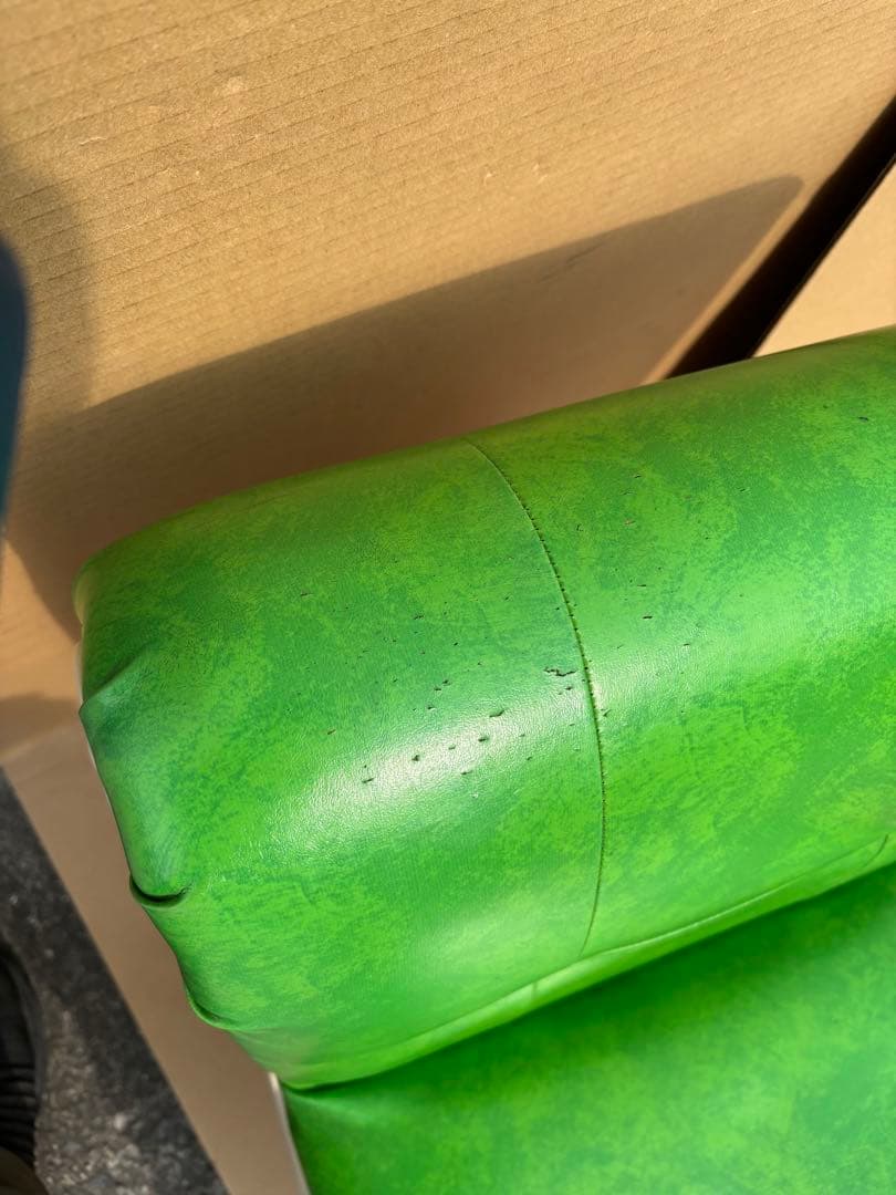 アンティークな可愛いスペースエイジチェアーポップ　ミッドセンチュリー 　ソファ