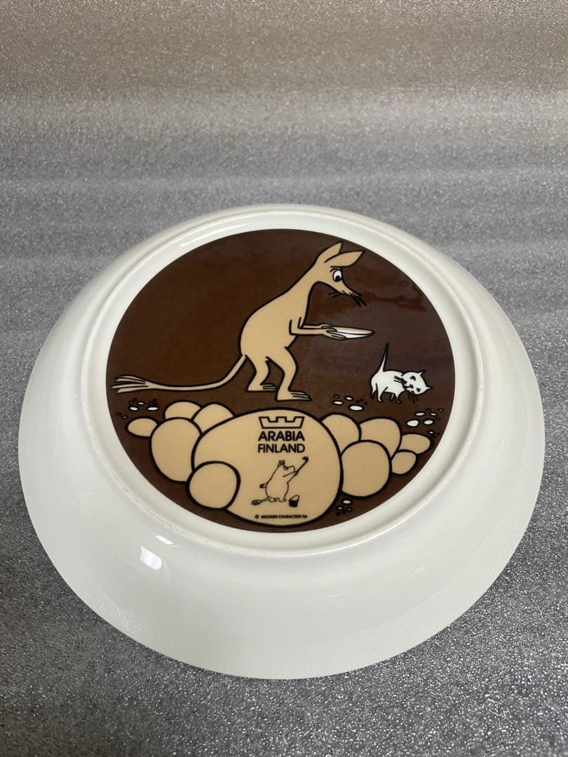 ARABIA アラビア ムーミン 19cmプレート スニフ 美品