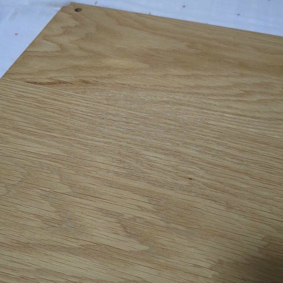 無印良品ステンレスユニットシェルフ　オーク材棚セット　ワイド　中