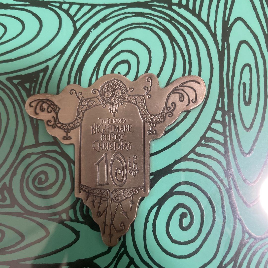 ナイトメアビフォアクリスマス　10周年記念ピンズ