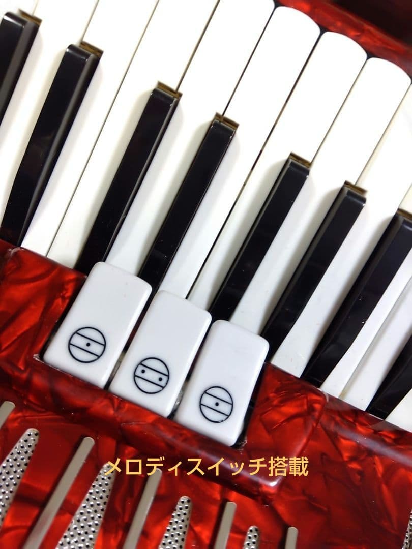 【美品即演奏可】YAMAHA YA48アコーディオン独奏高級モデル整備簡易調律済