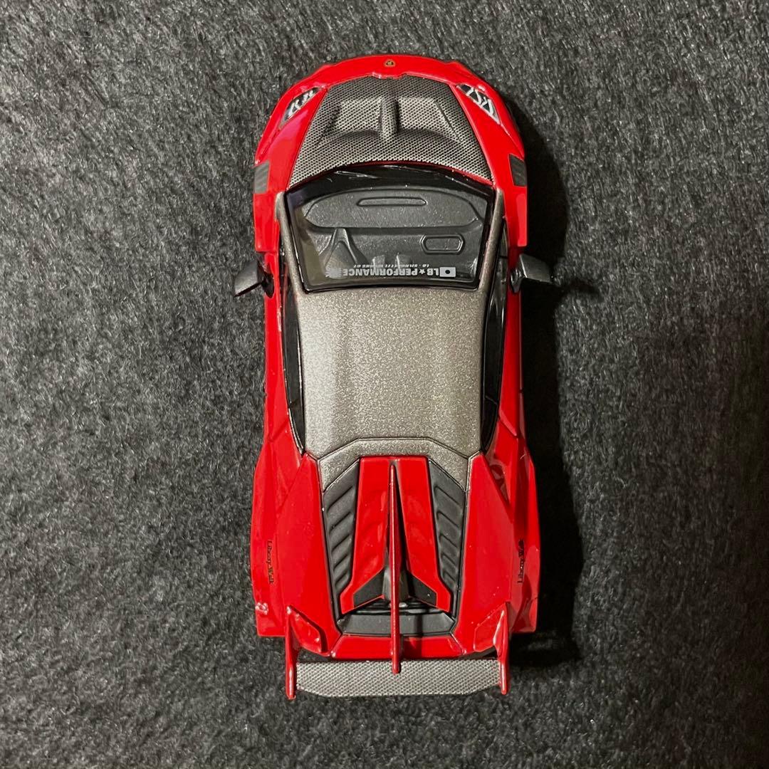 MINI GT 【限定】トイザらスオリジナル134LBWK☆ランボ・ロッソマーズ