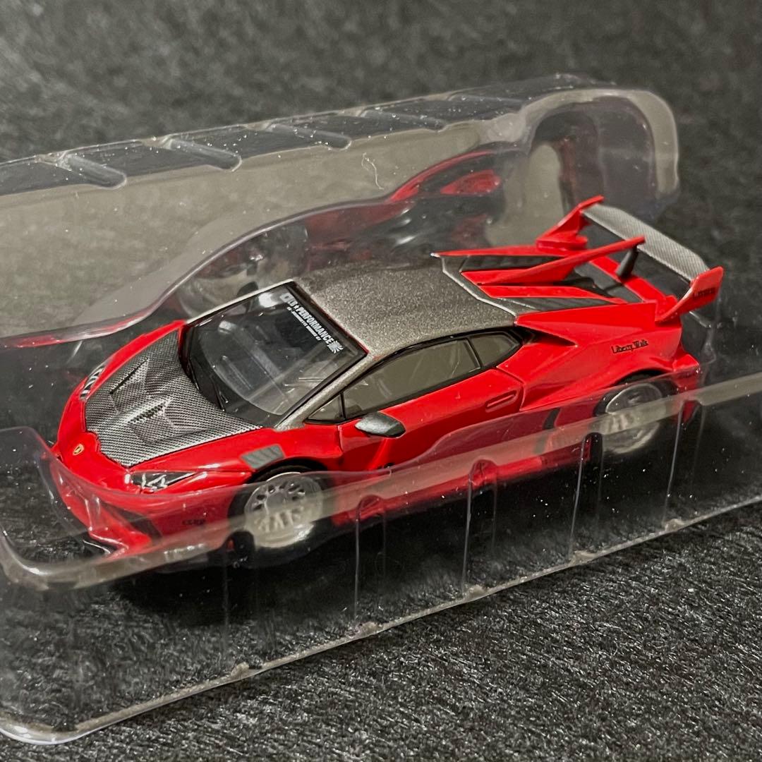 MINI GT 【限定】トイザらスオリジナル134LBWK☆ランボ・ロッソマーズ