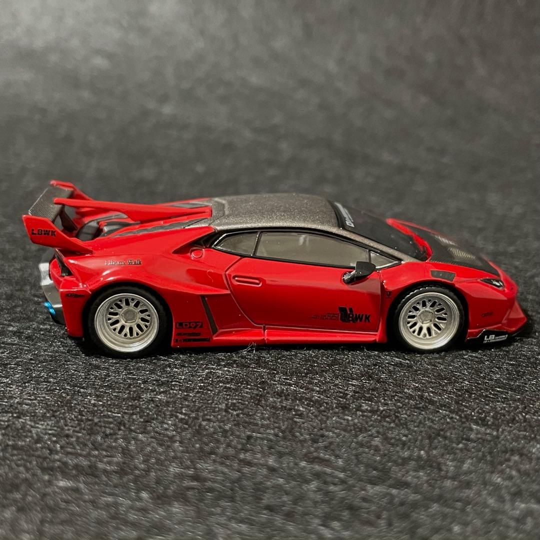 MINI GT 【限定】トイザらスオリジナル134LBWK☆ランボ・ロッソマーズ