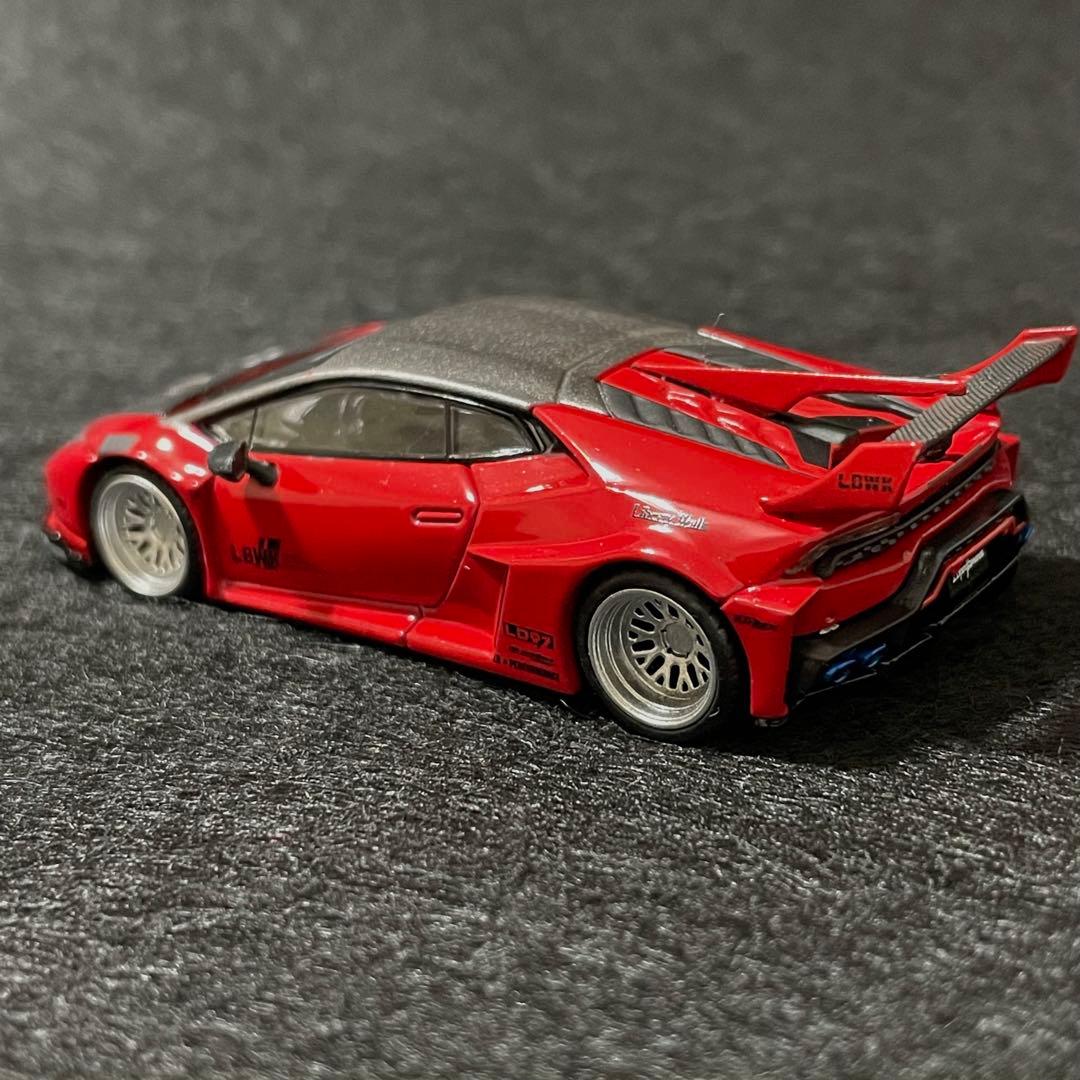 MINI GT 【限定】トイザらスオリジナル134LBWK☆ランボ・ロッソマーズ