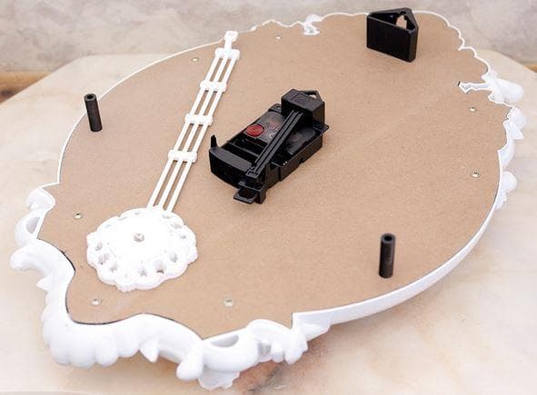 壁掛け時計 ウォールクロック ヴェネツィア ホワイト LS-B8200s-WH