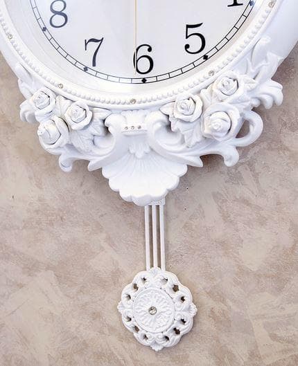 壁掛け時計 ウォールクロック ヴェネツィア ホワイト LS-B8200s-WH