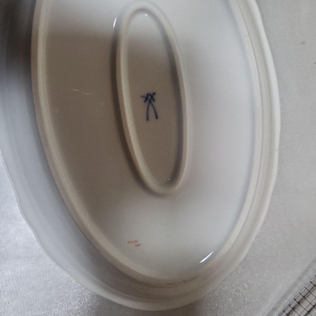 マイセン　ベーシックフラワー　３つの花　カレー皿6枚セット