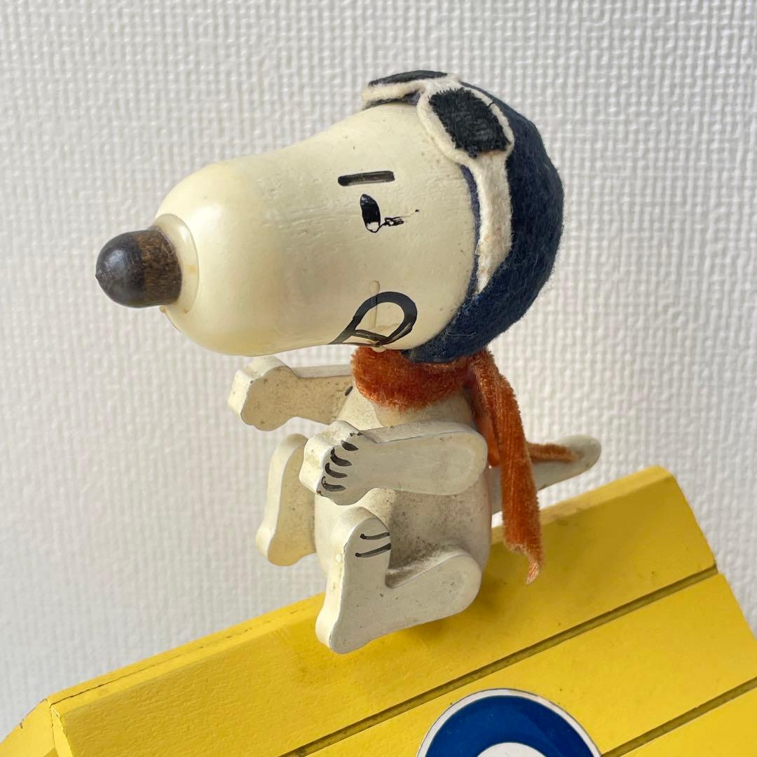美品 スヌーピー SNOOPY 1968 オルゴール / 米国直輸入