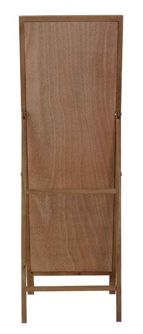 ドア型ミラー☆ブラウン　ミラー　ドアミラー　スタンドミラー　壁掛け　姿見　鏡