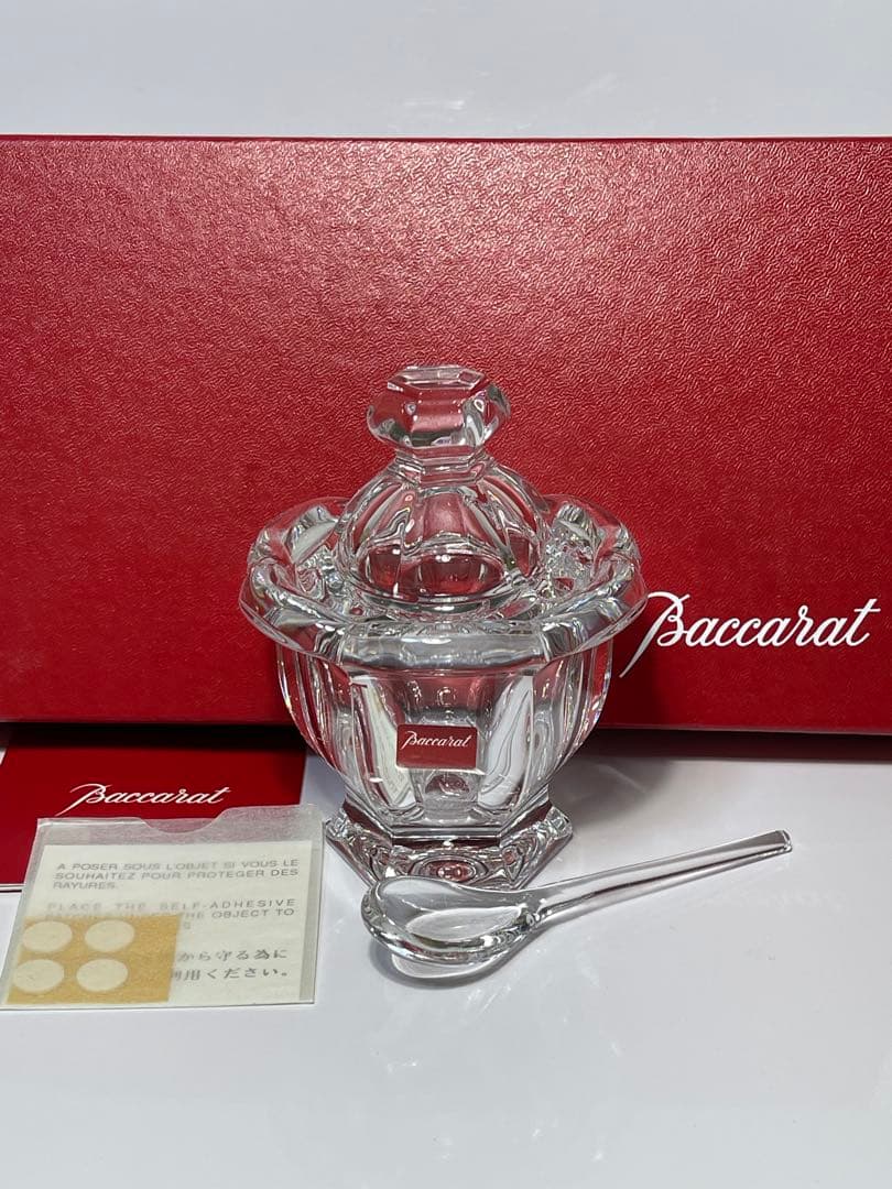 新品バカラ　BACCARAT ミズーリ　マスタードポット　シューガーポット　食器
