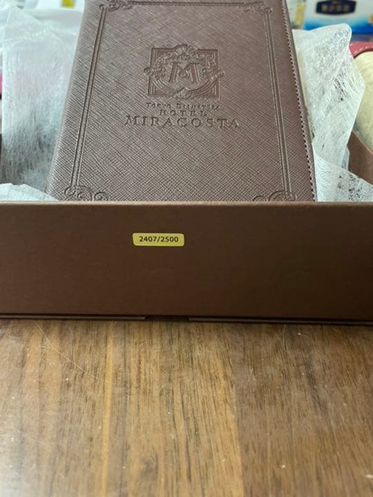 ミラコスタホテル　非売品　手帳　シリアルナンバー有り