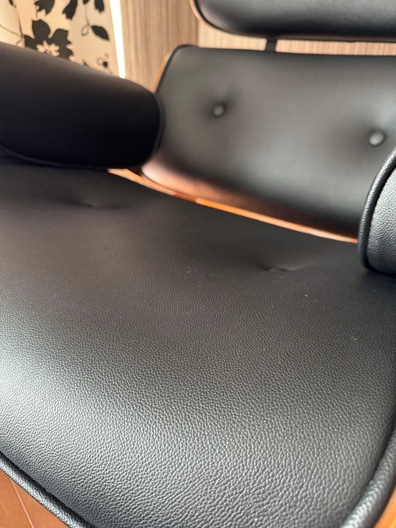 【美品】 イームズ リプロダクト ラウンジチェア アームチェア オットマン付き