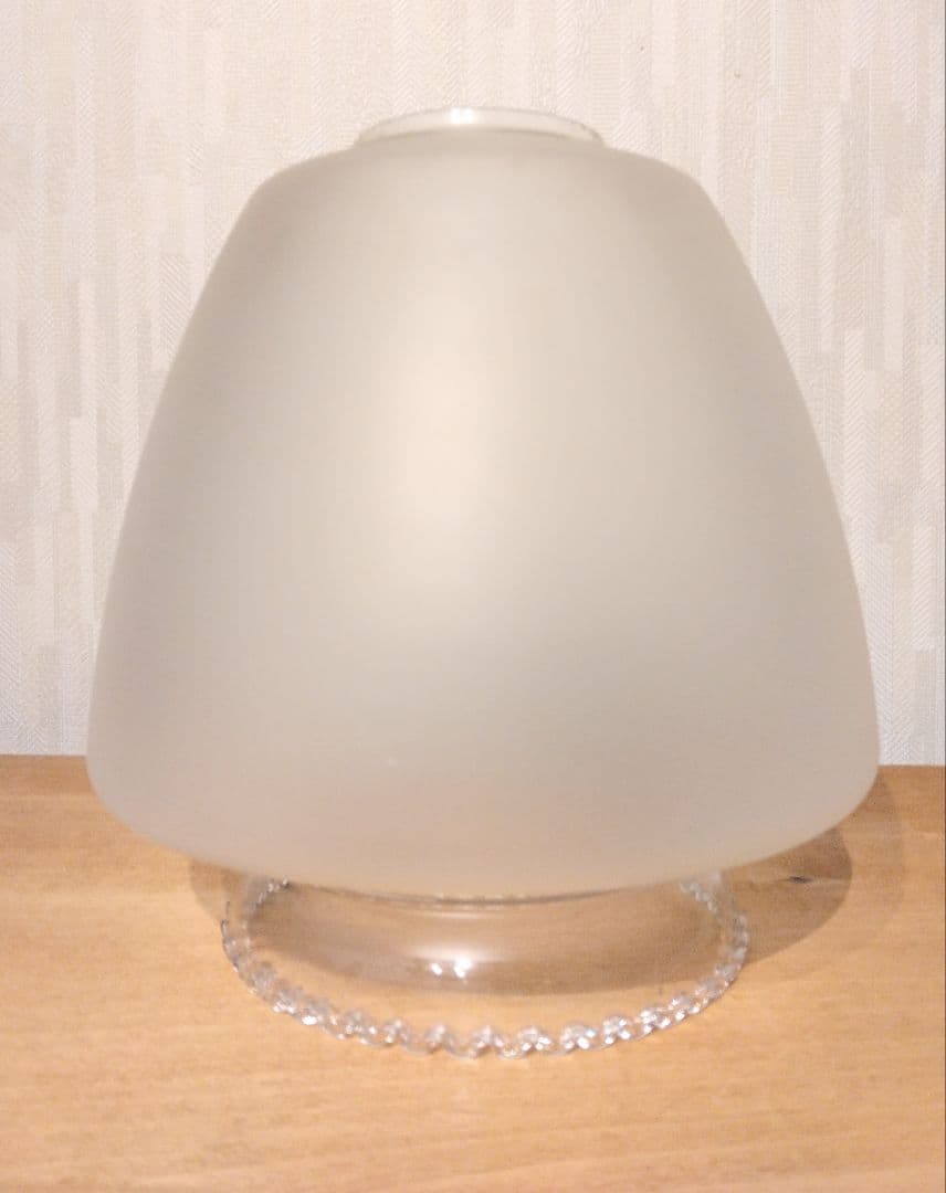 昭和レトロ ガラス ランプシェード 電傘 シェード アンティーク