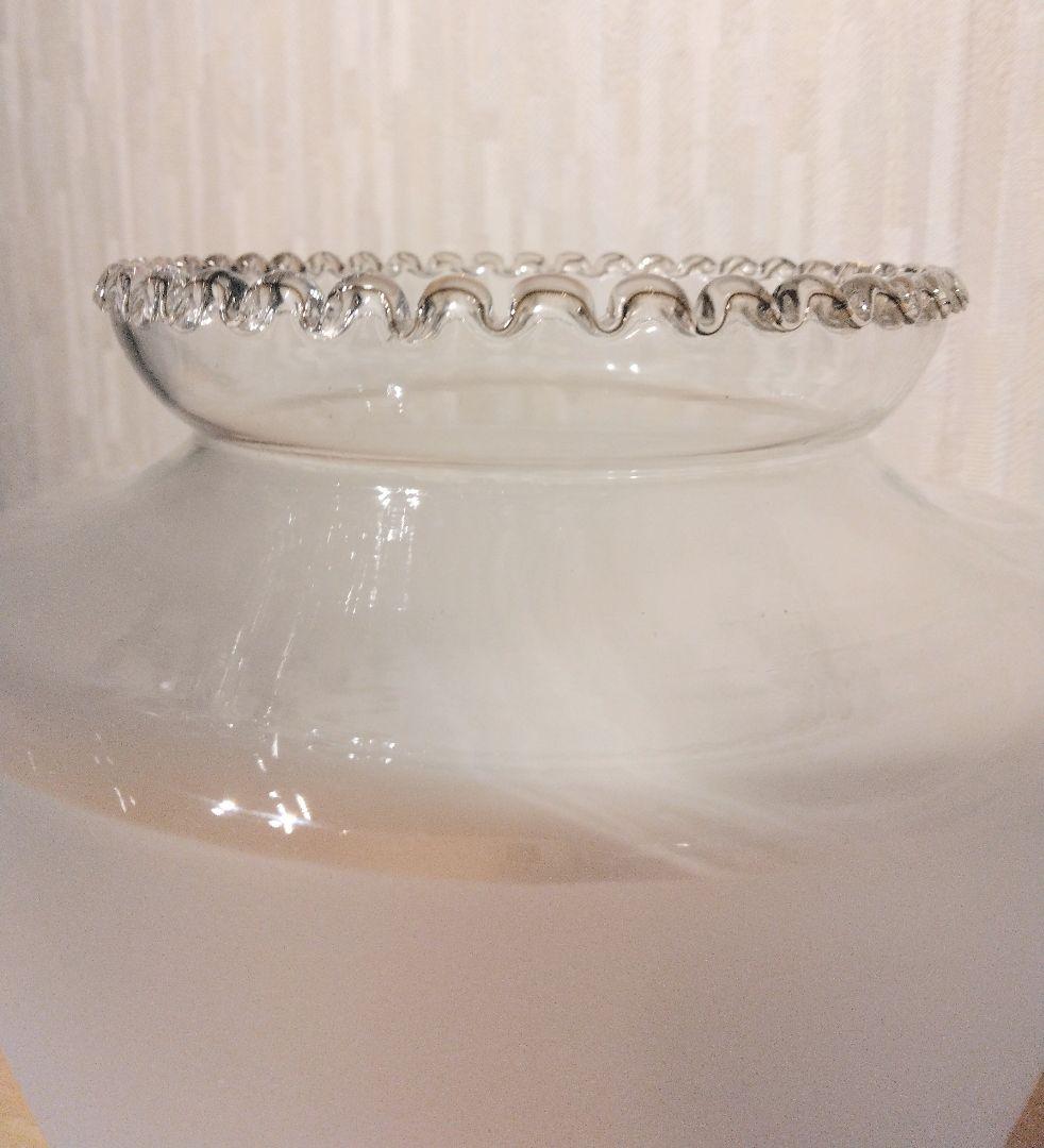 昭和レトロ ガラス ランプシェード 電傘 シェード アンティーク