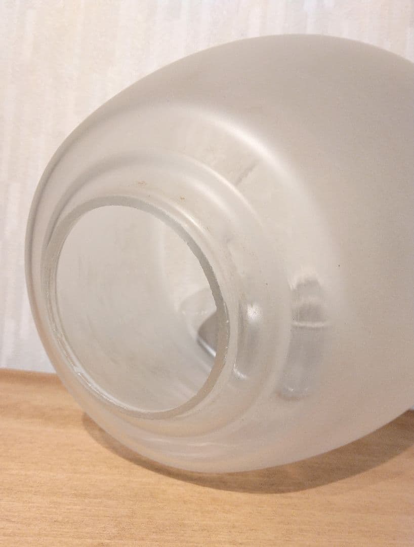 昭和レトロ ガラス ランプシェード 電傘 シェード アンティーク