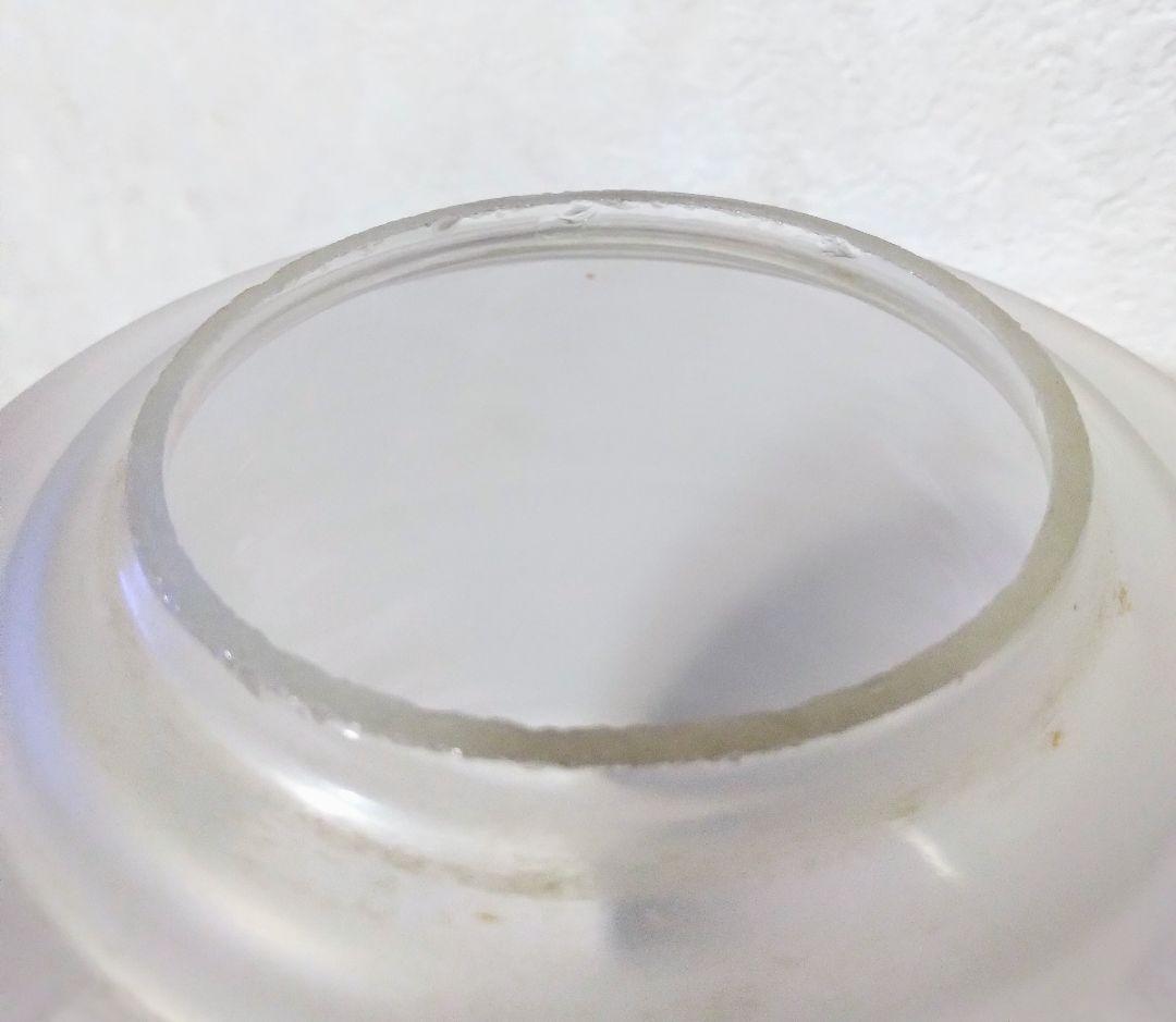 昭和レトロ ガラス ランプシェード 電傘 シェード アンティーク