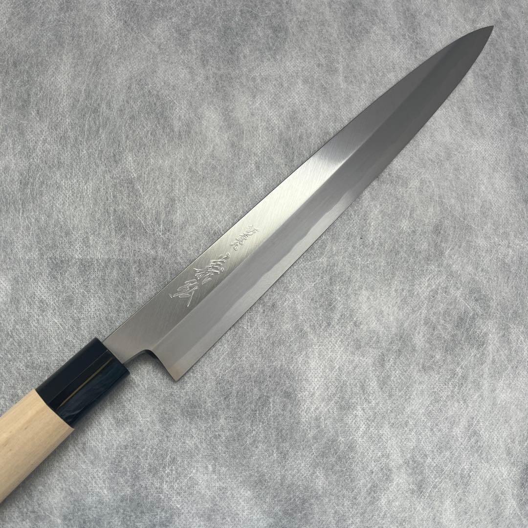 義弘《霞シリーズ》安来鋼黄紙　柳刃 270 mm【PC柄】