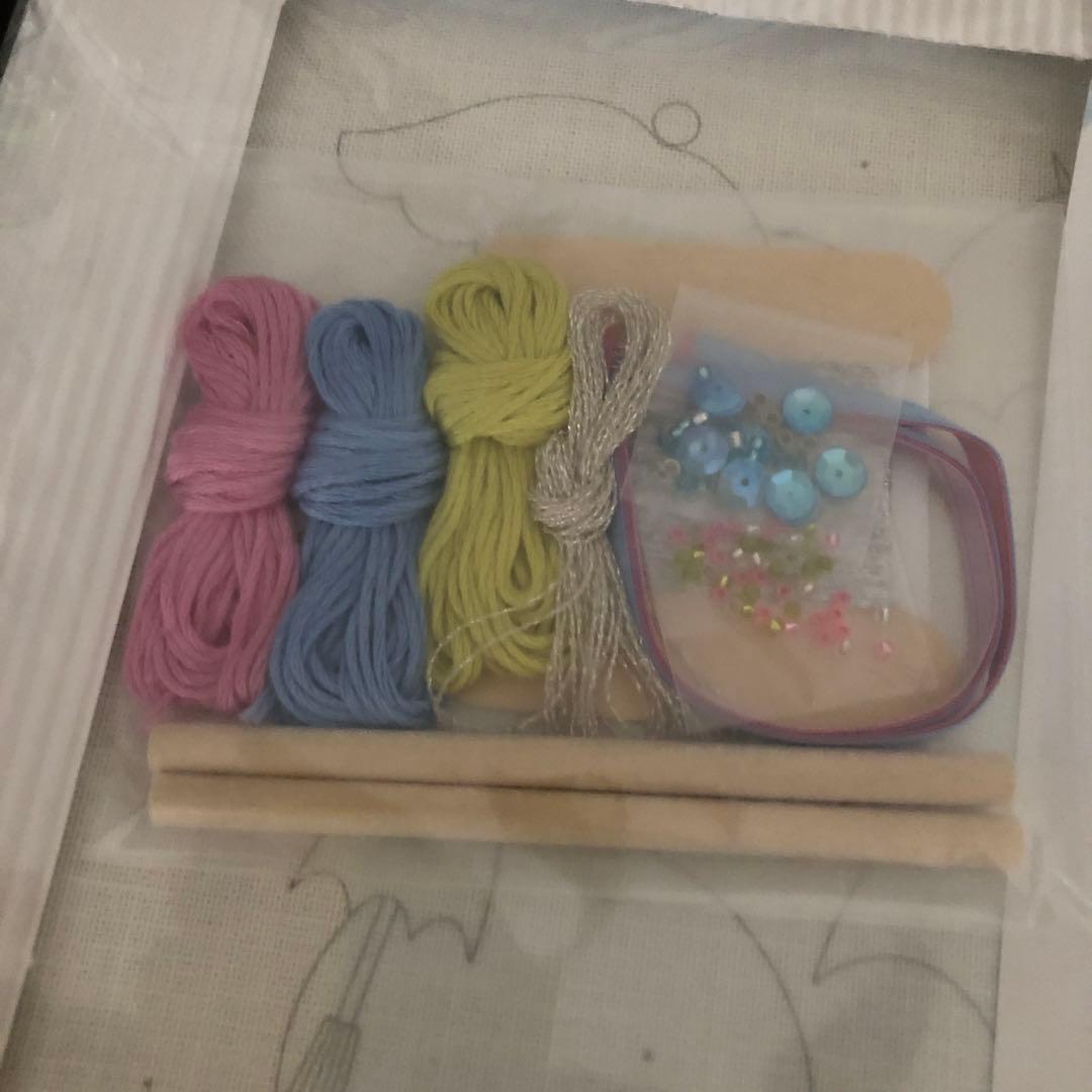 アップリケフレーム（アンブレラ）刺繍キット