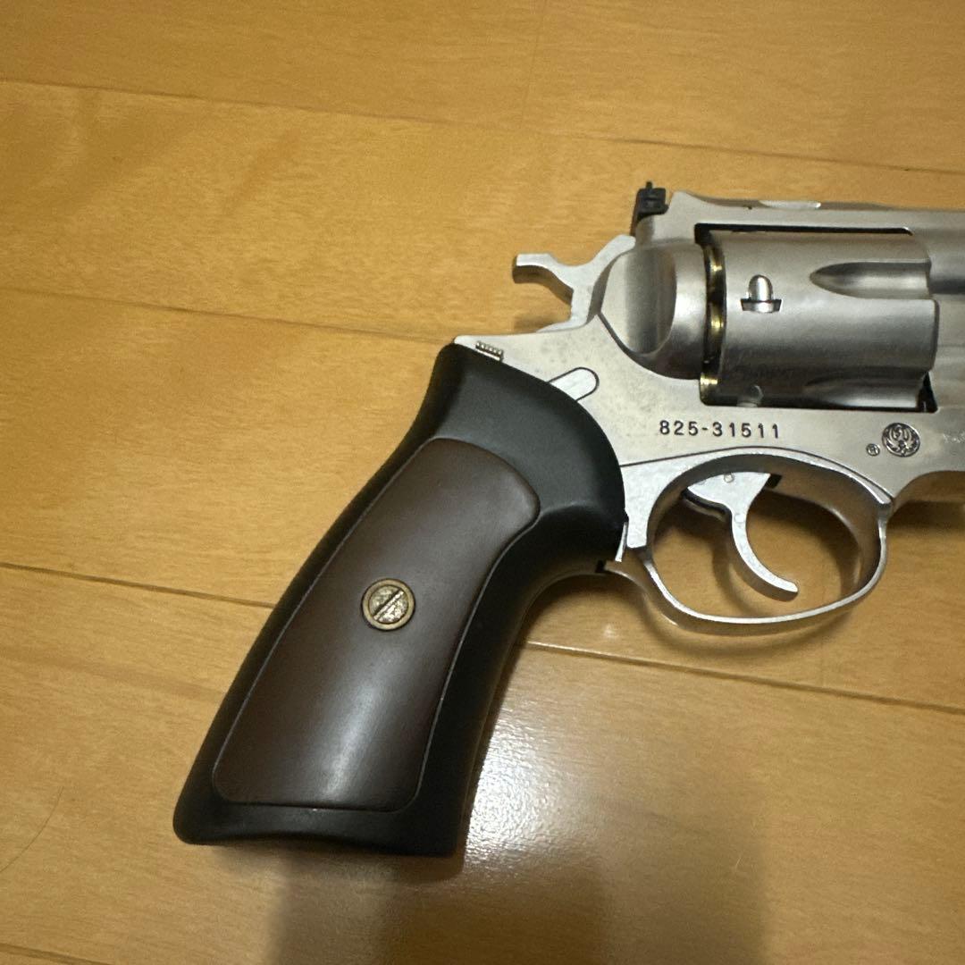 SUPER REDHAWK 44MAGNUMエアガン シルバー/ブラック18才