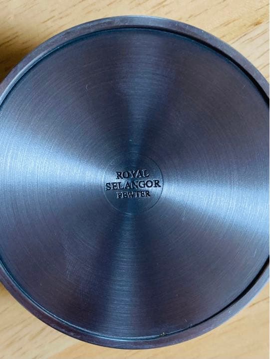 ピューター灰皿　 Selangor 製