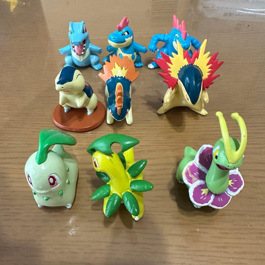 モンコレ チコリータ ヒノアラシ ワニノコ 進化セット 初期 - メルカリ