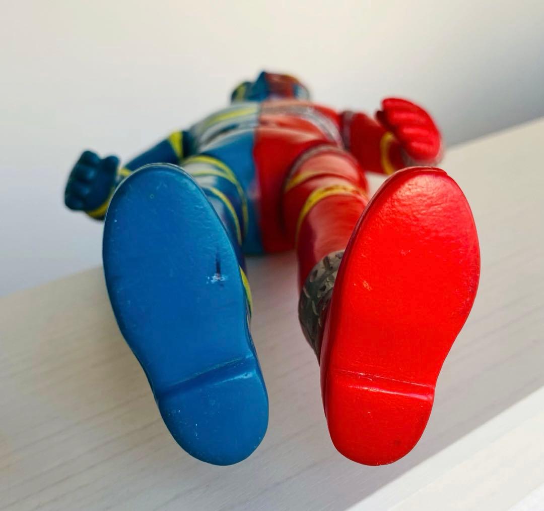 当時物】キカイダー パチ 無版権 ソフビ スタンダードサイズ 28cm