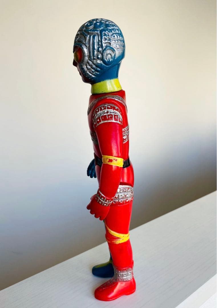 当時物】キカイダー パチ 無版権 ソフビ スタンダードサイズ 28cm