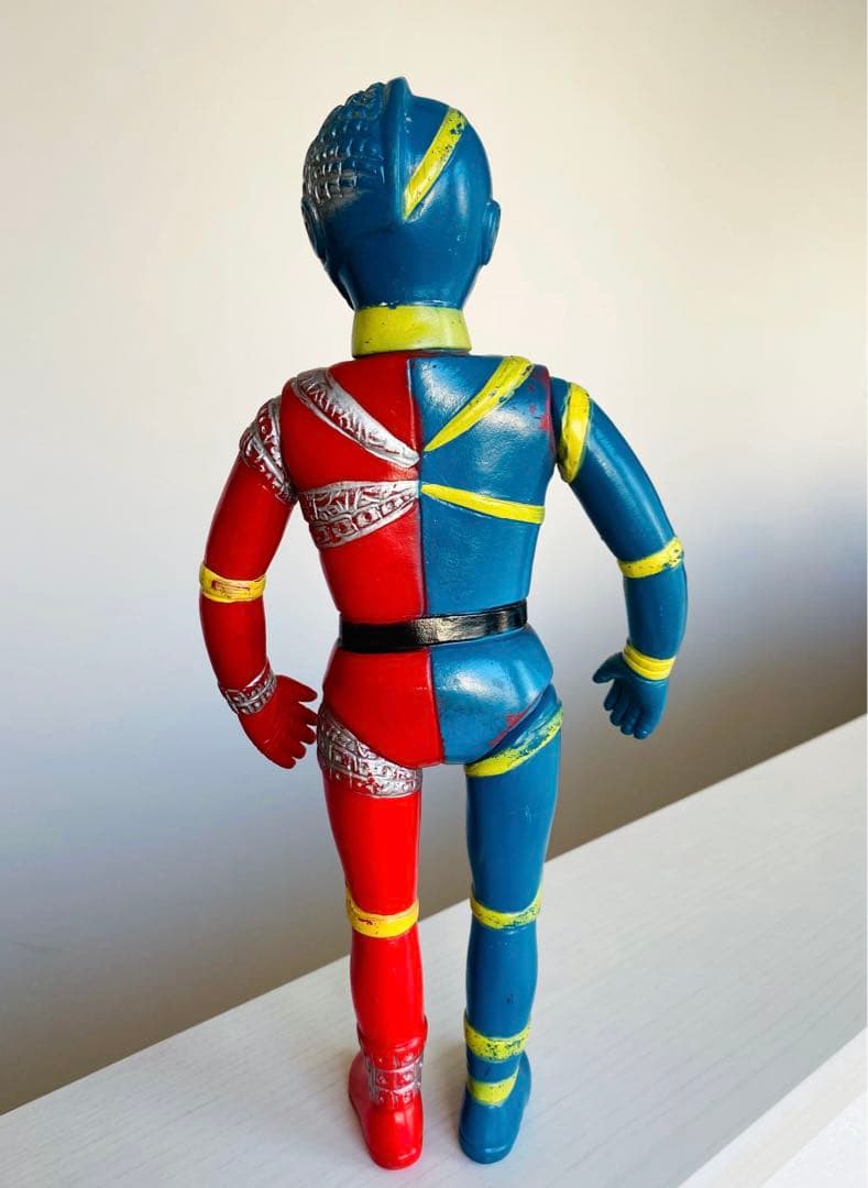 当時物】キカイダー パチ 無版権 ソフビ スタンダードサイズ 28cm