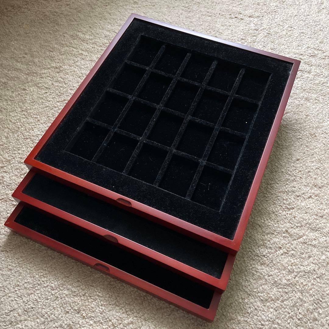 【未使用近い】ディアゴスティーニzippo保管コレクショントレー美品 3段セット