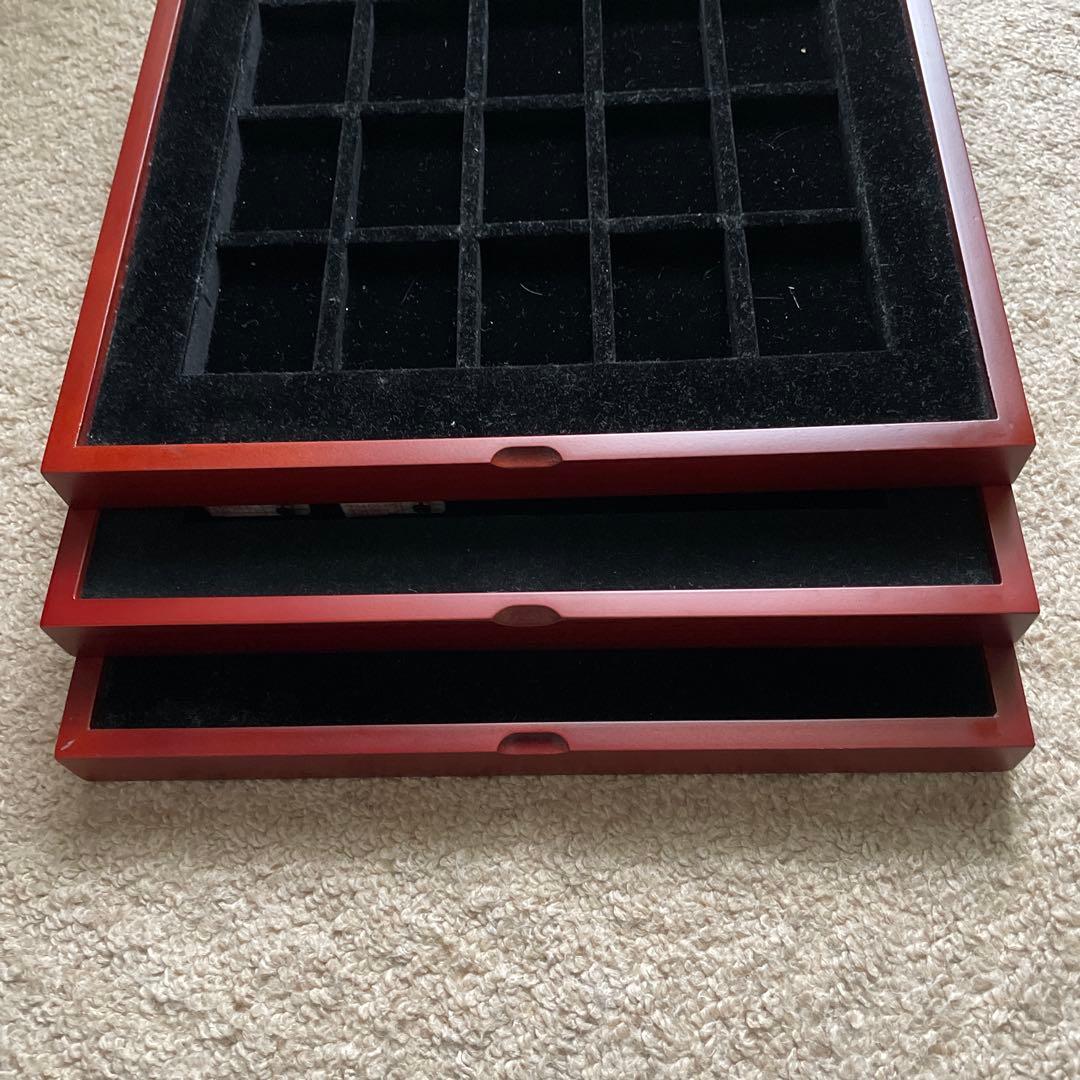 【未使用近い】ディアゴスティーニzippo保管コレクショントレー美品 3段セット