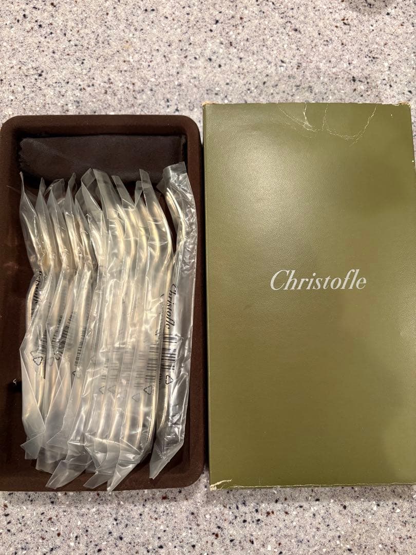 Christofle スプーン　フォーク　12本