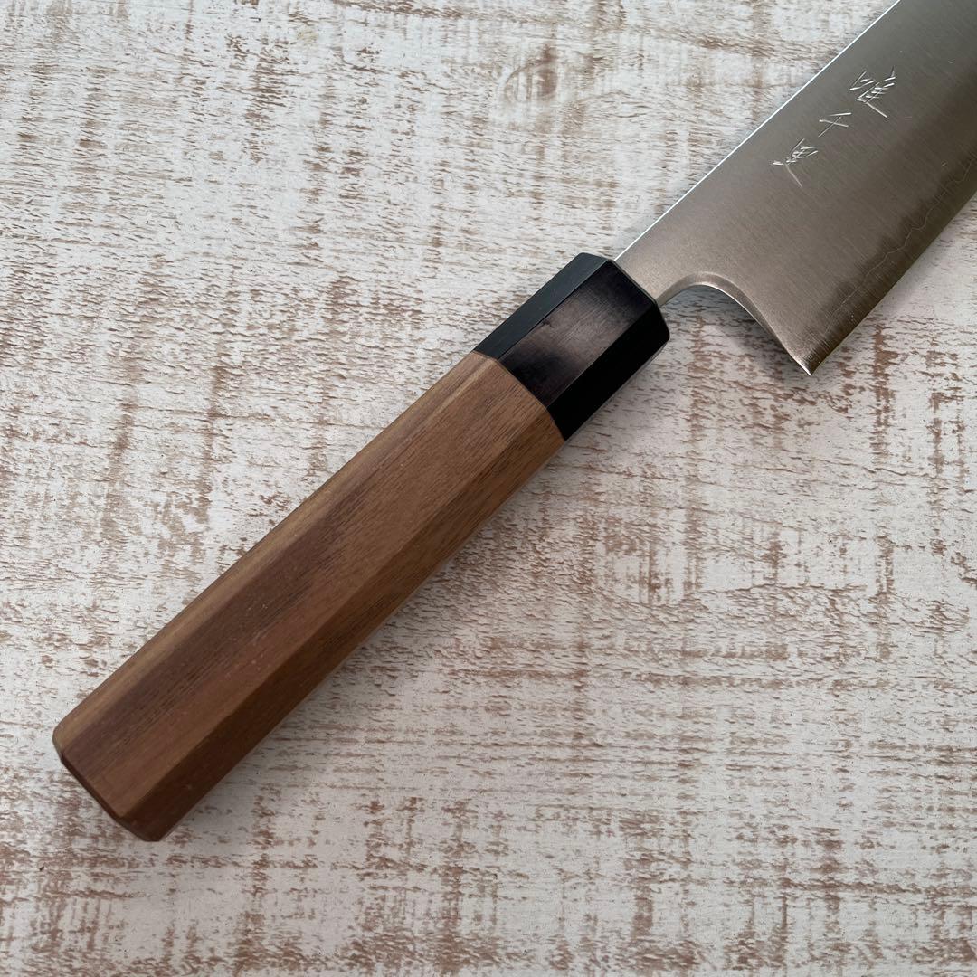 唯千里オリジナル 《青紙スーパー》文化 170 mm【ウォールナット八角柄】