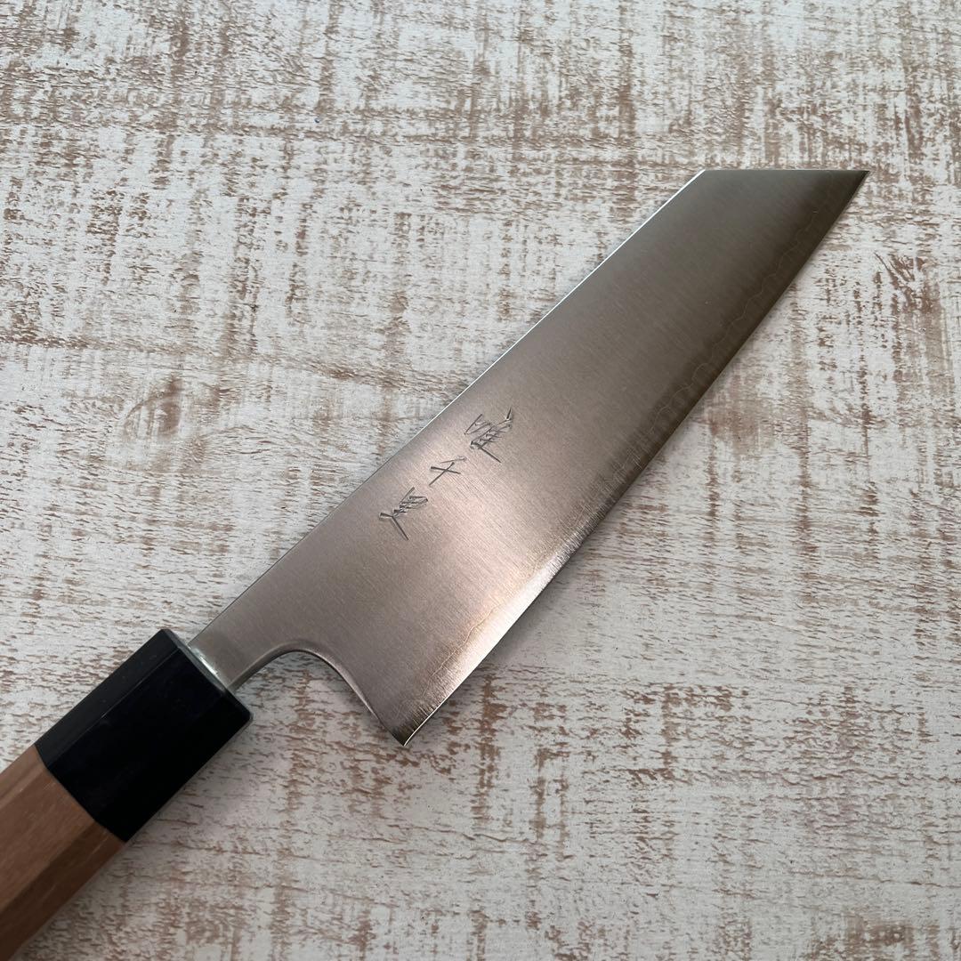 唯千里オリジナル 《青紙スーパー》文化 170 mm【ウォールナット八角柄】