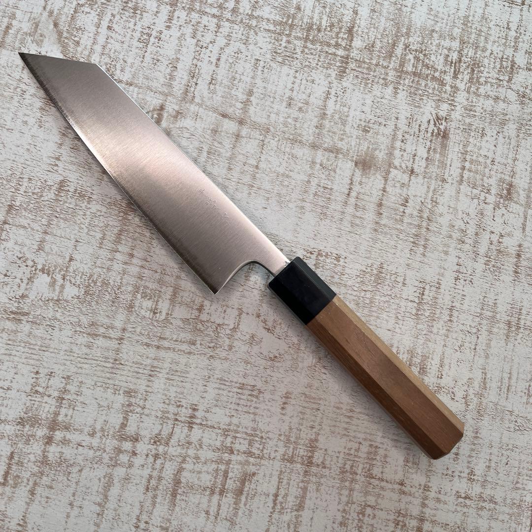 唯千里オリジナル 《青紙スーパー》文化 170 mm【ウォールナット八角柄】