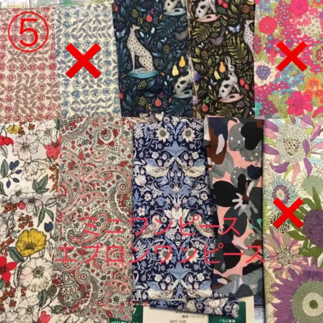 ミニワンピース　エプロンワンピース(黒リボン生地確認ページ　リカちゃん　ブライス