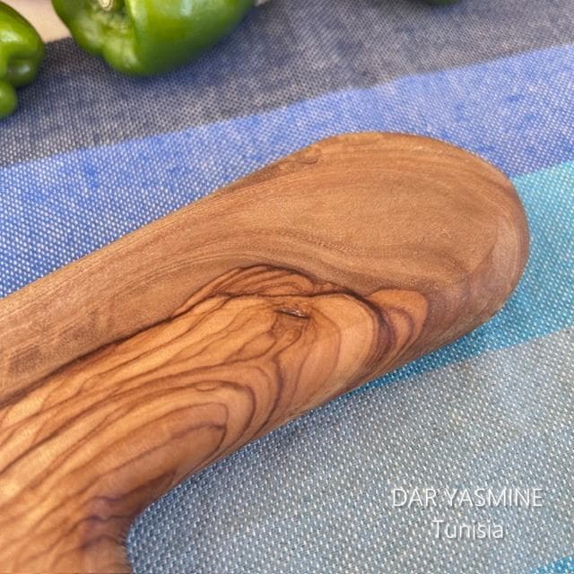 オリーブの木　カッティングボード　持ち手ありフリー　目的地はここ！　約44cm