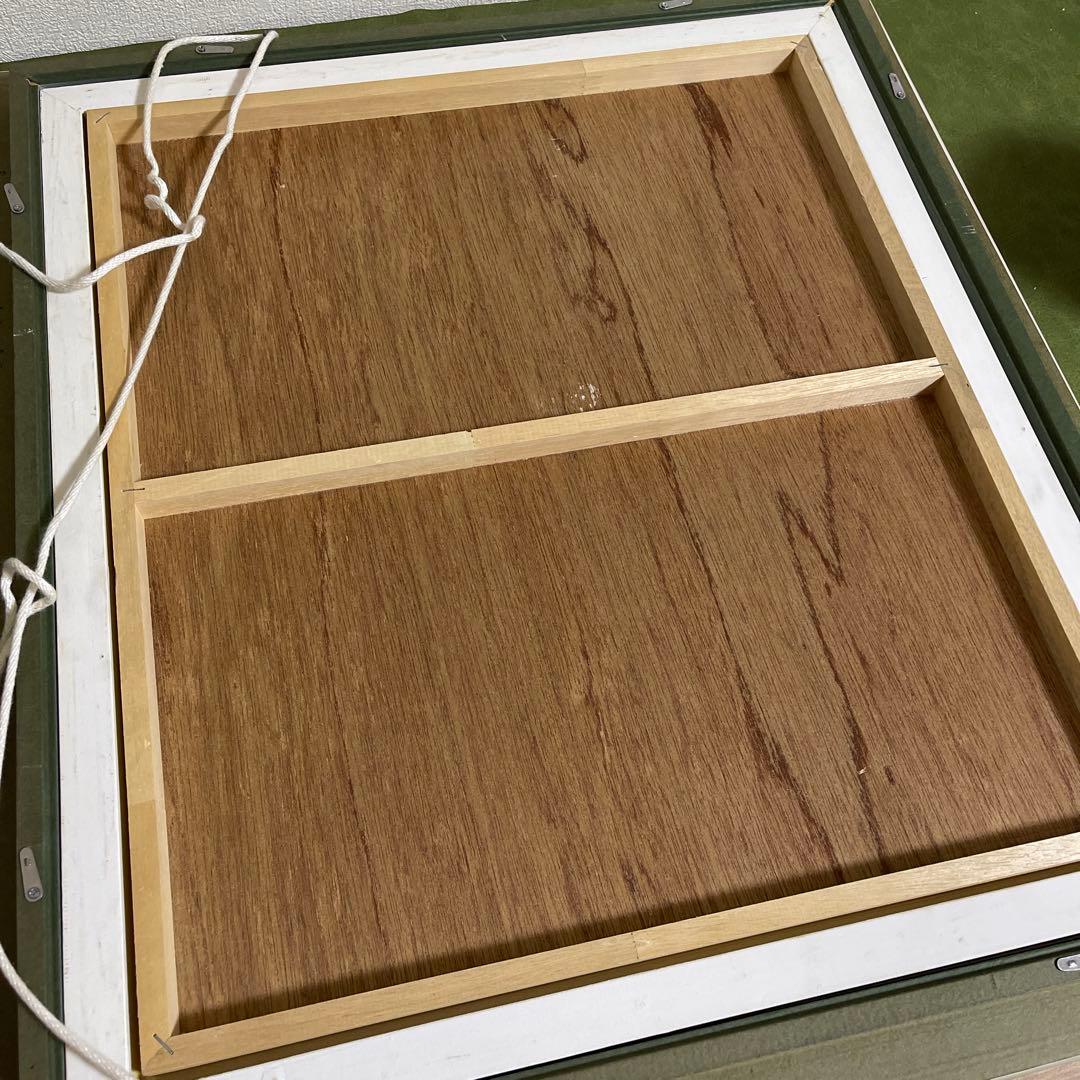 額縁 額 大型 水彩画 油彩 ガラス 木製F10サイズ？