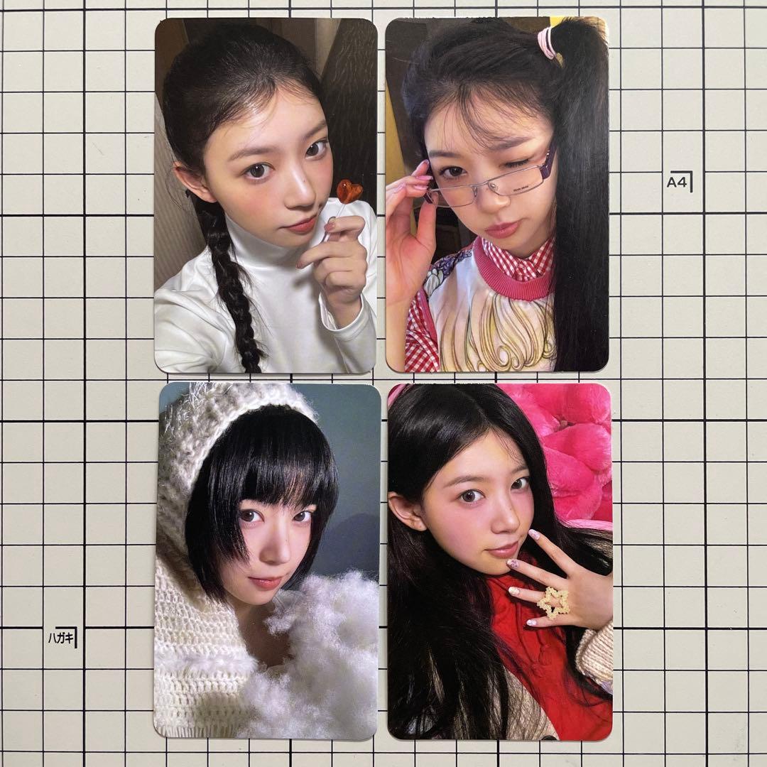 ILLIT Super Real トレカ モカ 4枚セット - メルカリ