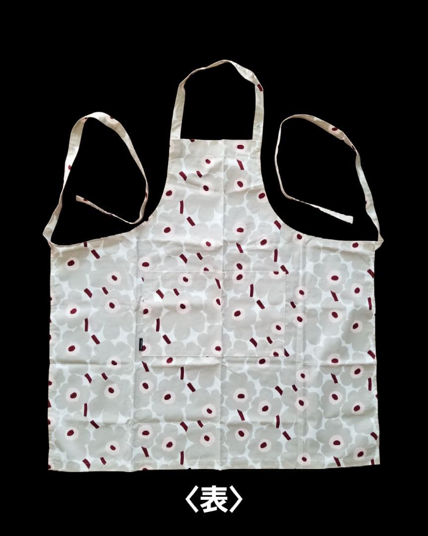〈未使用〉marimekko Mini Unikko エプロン 日本限定