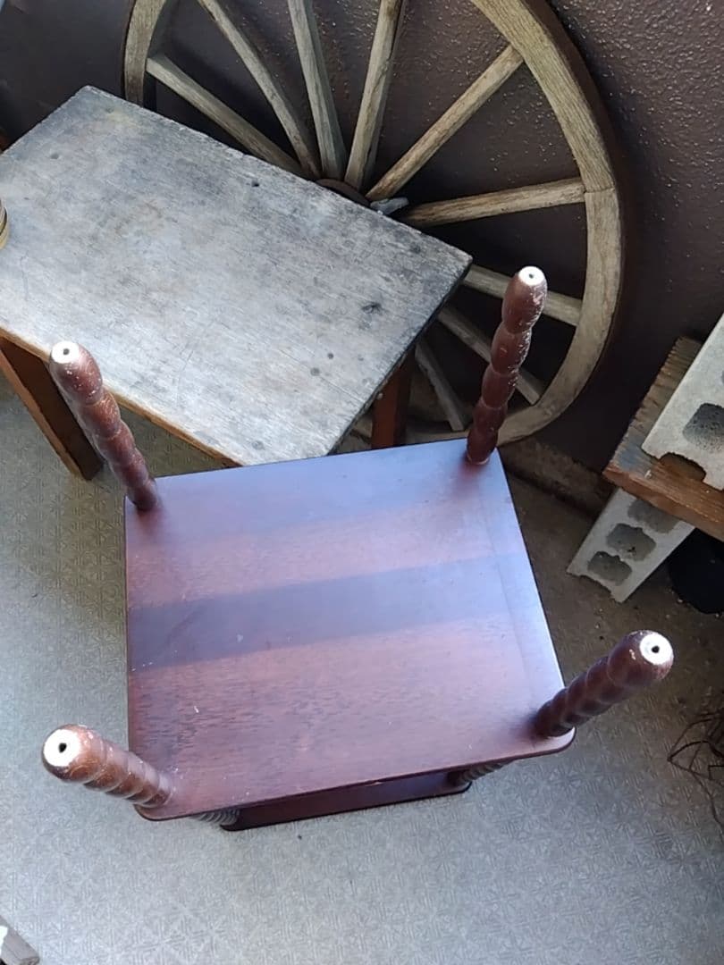 昭和レトロ ナジコ 木製ラック ヴィンテージ 2段　Najico