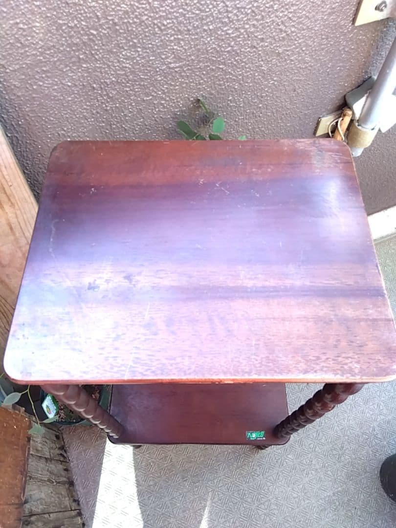 昭和レトロ ナジコ 木製ラック ヴィンテージ 2段　Najico